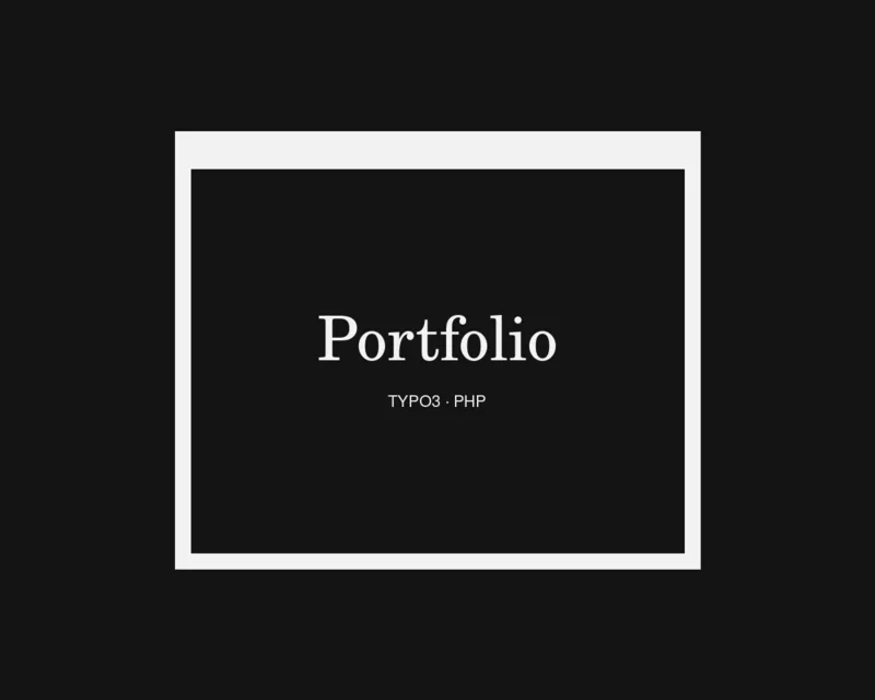 [Translate to Português:] Placeholder image: Portfolio website